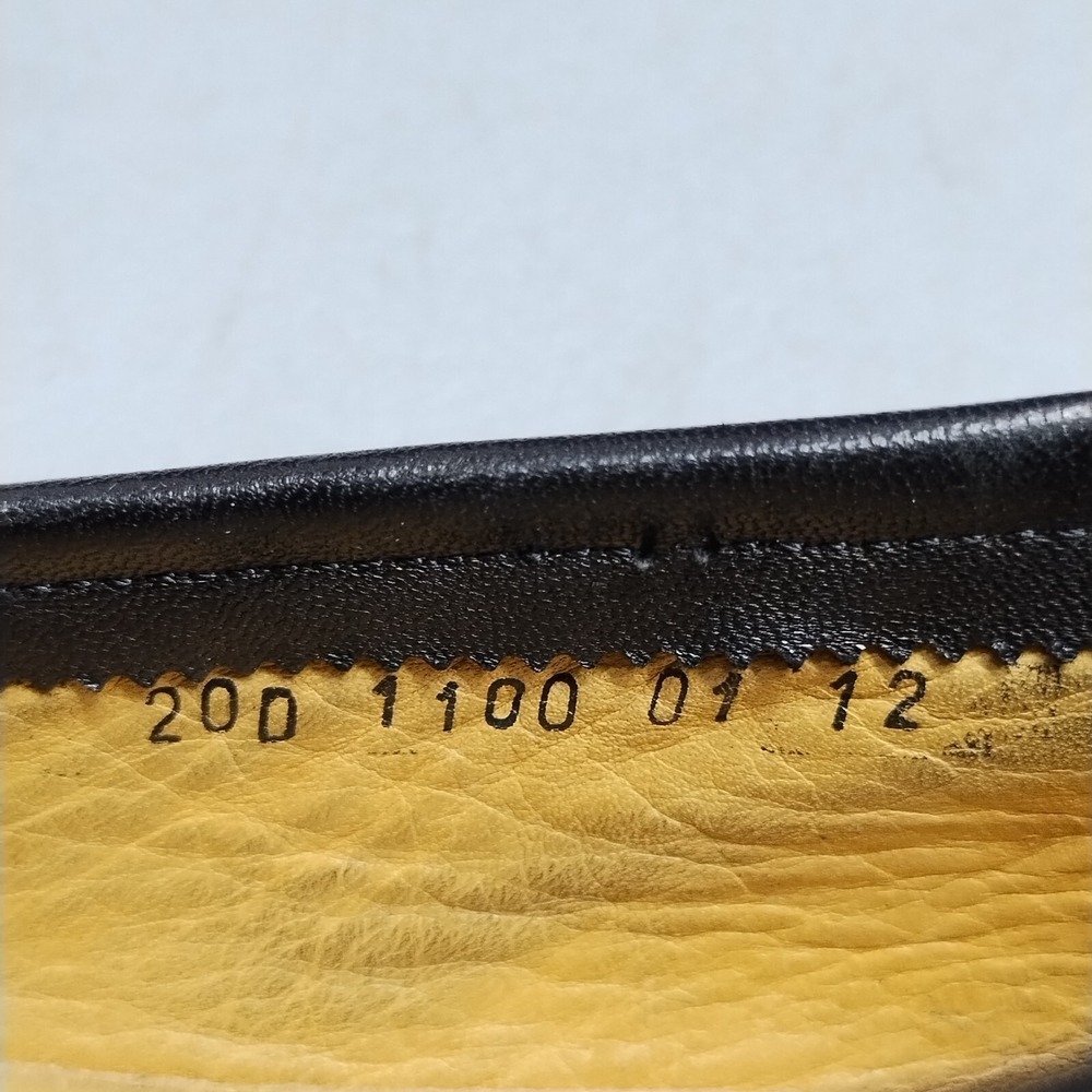 Santoni Black Leather Penny Loafers - Picture 16 of 16
